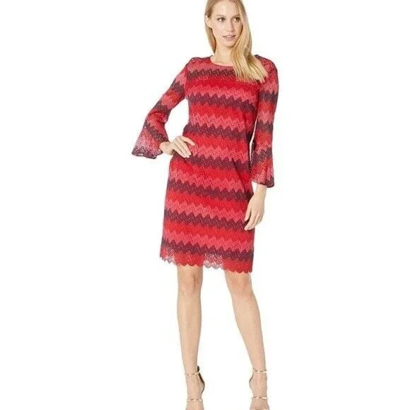 chinese dress ladies Trina Turk Women's Ariah Long-Sleeve Dress